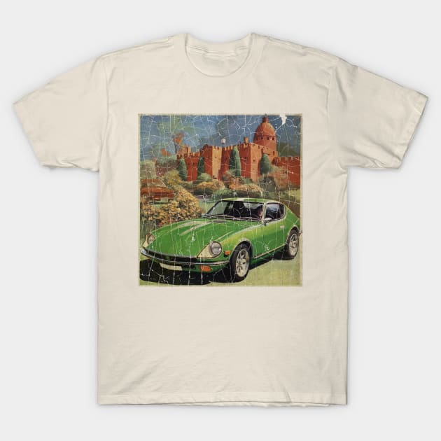 Urban city Datsun T-Shirt by Hat_ers